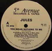 The Jules - You Mean Nothing To Me