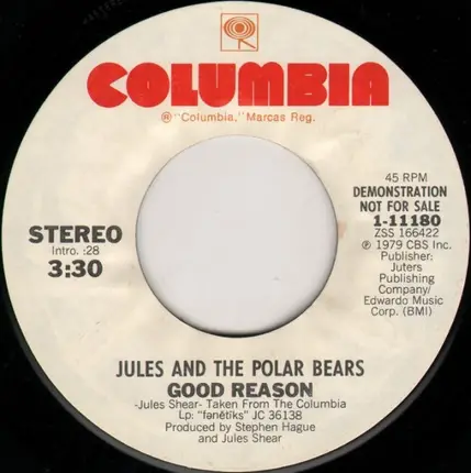 Jules And The Polar Bears - Good Reason