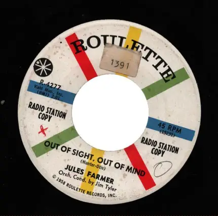 Jules Farmer - Out Of Sight, Out Of Mind