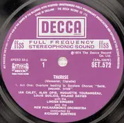 LP - Jules Massenet - New Philharmonia Orchestra , Richard Bonynge , Huguette Tourangeau , Ryland Davies - Therese