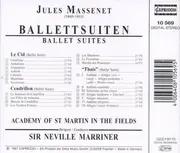 CD - Jules Massenet - The Academy Of St. Martin-in-the-Fields , Sir Neville Marriner - Ballet Suites: Thais / Le Cid / Cendrillon