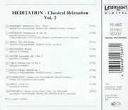 CD - Massenet / Svendsen / Grieg a.o. - Meditation - Classical Relaxation Vol.2