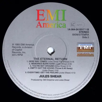 Jules Shear - The Eternal Return