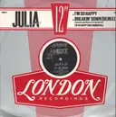 12inch Vinyl Single - Julia & Co - I'm So Happy / Breakin' Down