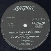 12inch Vinyl Single - Julia And Company - Breakin' Down (Sugar Samba)