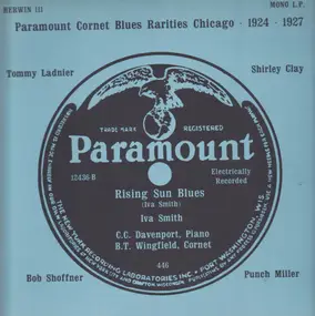 Tommy Ladnier - Paramount Cornet Blues Rarities Chicago 1924-1927