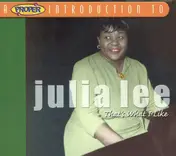 Julia Lee - That's What I Like