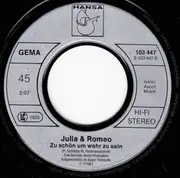 7inch Vinyl Single - Julia & Romeo - Hakataka