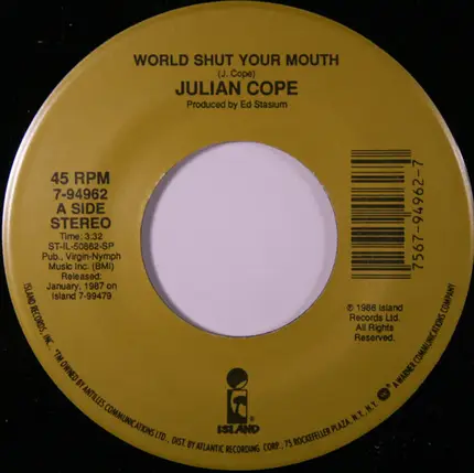 Julian Cope - World Shut Your Mouth