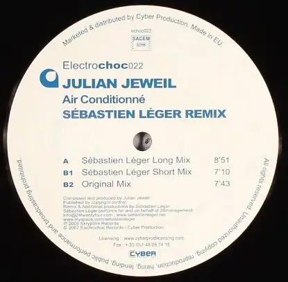 Julian Jeweil - Air Conditionee ( Sebastien Leger Rmx )