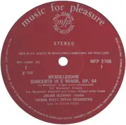 LP - Mendelssohn / Bruch - Violin Concerto In E Minor / Violin Concerto In G Minor