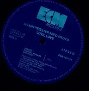 LP - Julian Priester Pepo Mtoto - Love, Love