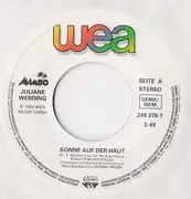 7inch Vinyl Single - Juliane Werding - Sonne Auf Der Haut