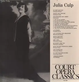 Julia Culp - Schubert, Schumann, Mendelssouhn a.o.