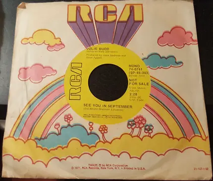 Julie Budd - See You In September
