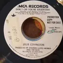 7inch Vinyl Single - Julie Covington - Don't Cry For Me Argentina