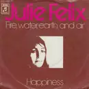 7inch Vinyl Single - Julie Felix - Fire, Water, Earth And Air