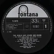 LP - Julie Felix - This World Goes Round & Round - Mono