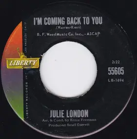 Julie London - I'm Coming Back To You