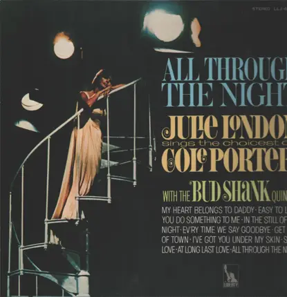 Julie London With The Bud Shank Quintet - All Through The Night