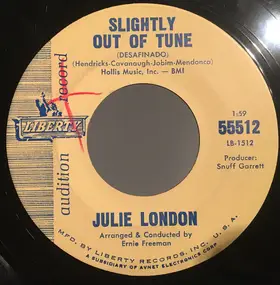 Julie London - Slightly Out Of Tune (Desafinado)
