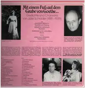 LP - Julie Schrader - Mit Einem Fuß Auf Dem Grabe Von Goethe