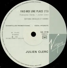 Julien Clerc - Fais-Moi une Place (LP)