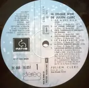 LP - Julien Clerc - Le Disque D'Or De Julien Clerc - Gatefold