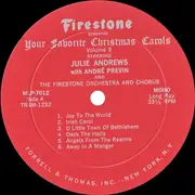 LP - Julie Andrews, André Previn,.. - Your Favorite Christmas Carols, Volume 5