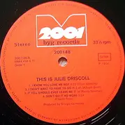 LP - Julie Driscoll - This Is Julie Driscoll