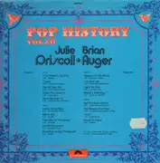 Double LP - Julie Driscoll, Brian Auger - Pop History Vol 26
