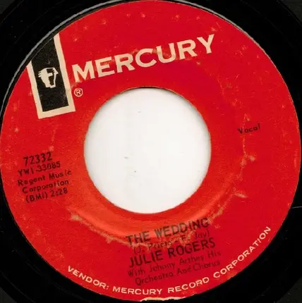 Julie Rogers - The Wedding / Without Your Love