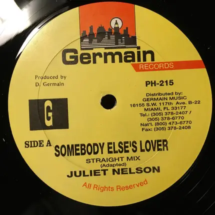 Juliet Nelson - Someone Else's Lover