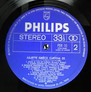 LP - Juliette Gréco - Custom 20