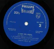 7inch Vinyl Single - Juliette Gréco - L'Âme Des Poètes = 詩人の魂 - EP