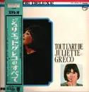 LP - Juliette Greco - Tout L'Art De Juliette Greco - OBI + Booklet