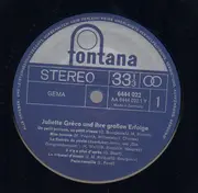 LP - Juliette Gréco - Juliette Gréco Und Ihre Großen Erfolge - Gatefold