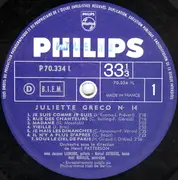 LP - Juliette Gréco - À La Philharmonie De Berlin