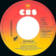 7inch Vinyl Single - Julio Iglesias - Nathalie
