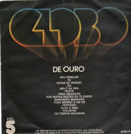 Julio Cesar, Danny, Neusa Borges a.o. - Globo De Ouro Vol. 5