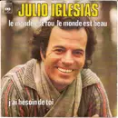 7inch Vinyl Single - Julio Iglesias - Le Monde Est Fou, Le Monde Est Beau / J'ai Besoin De Toi