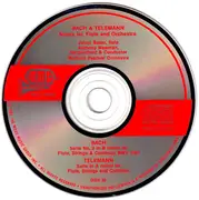 CD - Julius Baker , Anthony Newman , Madeira Festival Orchestra - Bach & Telemann: Suites For Flute & Orchestra