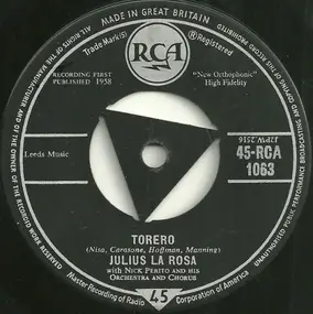 Julius La Rosa - Torero / Milano