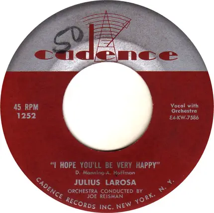 Julius La Rosa - Campanelle