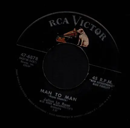 Julius La Rosa - Man To Man