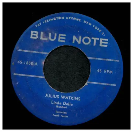 Julius Watkins - Linda Delia / I Have Known