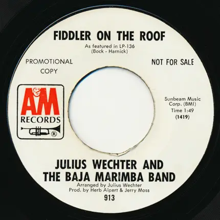 Julius Wechter And Baja Marimba Band - Sunday Mornin'
