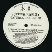 12inch Vinyl Single - Jupiter Project - Nature's Callin' 92