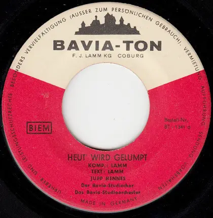 Jupp Hennes - Heut' Wird Gelumpt