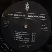 LP - Jury Clormann - La Madrugada - Guitarra Argentina